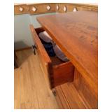 Urban Craftsman Mission Style 9 Drawer Dresser With Mirror Wood Bedroom Chest