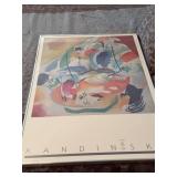 Kandinsky Improvisation 31 Sea Battle Framed Art Poster 24 x 36