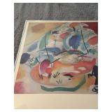 Kandinsky Improvisation 31 Sea Battle Framed Art Poster 24 x 36