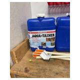 Reliance Aqua-Tainer Water Containers & Solar Driveway Marker Lot