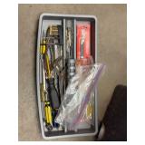 MasterCraft Rolling Toolbox Cart w/ Assorted Hand Tools Socket Set