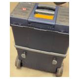 MasterCraft Rolling Toolbox Cart w/ Assorted Hand Tools Socket Set