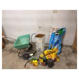 Garden Supply Lot Spreader Sprayer Potting Mix Fertilizer Twine