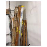 Lot of Assorted Wooden Step Ladders Including Werner Folding Ladder