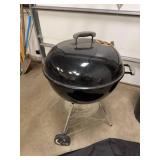 Weber Kettle Charcoal Grill with Black Cover Approx 22in Outdoor Cooker