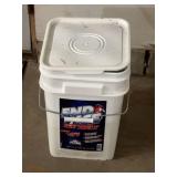 Lot of Assorted Snow Shovels & Ice Melt Bucket Winter Tools