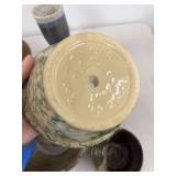 Lot of Assorted Studio Art Pottery Bowls Goblets & Planter