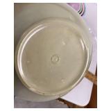 Lot of Assorted Vintage Mixing Serving Bowls & Hand Painted Plate