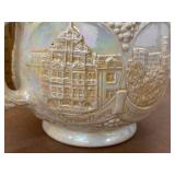Vintage Heidelberg Perkeo Lidded Lustreware Ceramic Souvenir Jar
