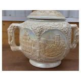 Vintage Heidelberg Perkeo Lidded Lustreware Ceramic Souvenir Jar