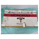 Parker Brothers Monopoly White Box Board Game 1935 Patent Set
