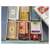 Parker Brothers Monopoly White Box Board Game 1935 Patent Set