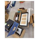 Lot of Assorted Picture Frames Wall Frames Wood Glass Metal Mixed