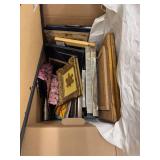 Lot of Assorted Picture Frames Wall Frames Wood Glass Metal Mixed