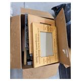 Lot of Assorted Picture Frames Wall Frames Wood Glass Metal Mixed