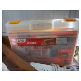Assorted Hand Tools Hardware Electrical Supplies Organizer Mixed Lot