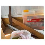 Assorted Hand Tools Hardware Electrical Supplies Organizer Mixed Lot