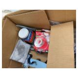 Assorted Hand Tools Hardware Electrical Supplies Organizer Mixed Lot