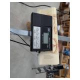 Vintage Wooden Ski Exercise Machine w/ Electronic Monitor