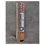 Husky Black Plastic Sheeting 10 ft x 100 ft 6 Mil Poly Film Roll