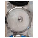 Assorted Glass Light Shades Flush Mount Domes & Iridescent Shades