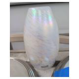 Assorted Glass Light Shades Flush Mount Domes & Iridescent Shades