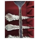 Oneida Community Stainless Flatware Set in McGraw Wood Chest