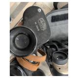 Lot of Vintage Binoculars Herter's Sears Columbia Cobra Simmons