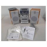 Sony CMT-EP313 Micro Hi-Fi Stereo System w Speakers Remote Manuals