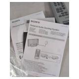 Sony CMT-EP313 Micro Hi-Fi Stereo System w Speakers Remote Manuals