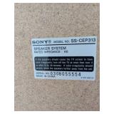 Sony CMT-EP313 Micro Hi-Fi Stereo System w Speakers Remote Manuals