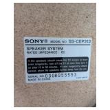 Sony CMT-EP313 Micro Hi-Fi Stereo System w Speakers Remote Manuals