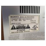 Sony CMT-EP313 Micro Hi-Fi Stereo System w Speakers Remote Manuals