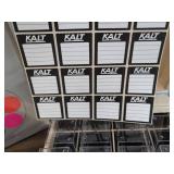 Omega 16 Slide Cube Cartridge Library w/ 16 Cubes Box Labels