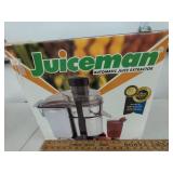 Juiceman Automatic Juice Extractor JM418SS Stainless Juicer w/ Box