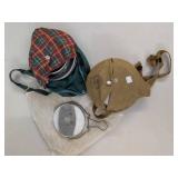 Vintage Boy Scouts Camping Mess Kit Canteen Mirror Utensil Lot