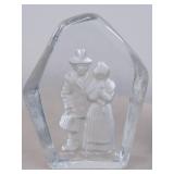 Lot of Assorted Art Glass Decor Stauer Clock Lighthouse Candle Holder