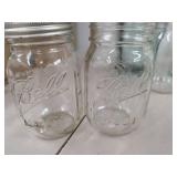 Mixed Glassware Lot Coca-Cola Bottles Mason Jars & Bud Vases