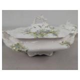 Antique Covered Porcelain Serving Dishes Johnson Bros Transferware Lot