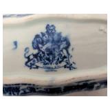 Antique Covered Porcelain Serving Dishes Johnson Bros Transferware Lot
