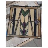 PartyLite and Mixed Art Glass & Stained Glass Decor Plates Vases Panel Holders
