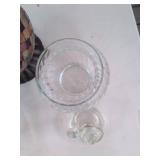 PartyLite Multi-Colored Hurricane Candle Holder, Assorted Decorative Glass Vases & Mosaic Candle Holder Home Decor
