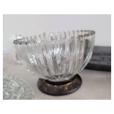 Vintage Pressed Glass Serving Dishes Plates Trays & House Tray Lot