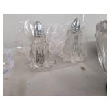 Vintage Pressed Glass Serving Dishes Plates Trays & House Tray Lot