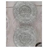 Vintage Pressed Glass Serving Dishes Plates Trays & House Tray Lot