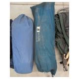 Lot of Assorted Camping Gear Kelty Timberland Therm-a-Rest CamelBak