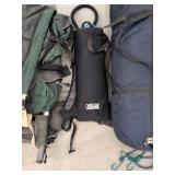 Lot of Assorted Camping Gear Kelty Timberland Therm-a-Rest CamelBak
