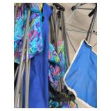 Coleman & Assorted Folding Camp Chairs Outdoor Seating Lot