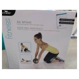 Crane Fitness Ab Wheel & Thigh Toner Home Exercise Set w/ Boxes
