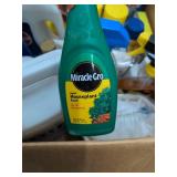 Box Lot of Assorted Household Cleaners Adhesives Laundry Care